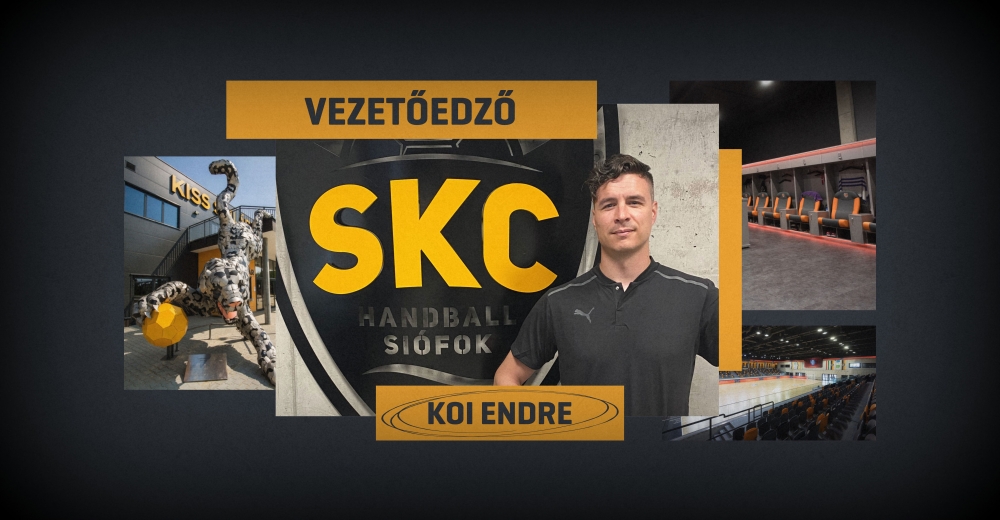 Koi Endre a Siófok KC új vezetőedzője